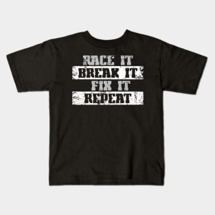 Race It Break It Fix It Kids T-Shirt